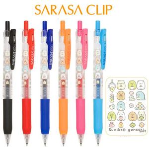 ZEBRA SARASA CLIP x 스미코구라시 사라사 클립 젤 잉크 볼펜(0.4mm)